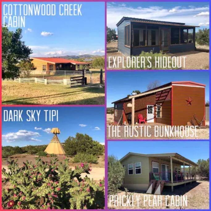 Cottonwood Creek Cabins - Alpine, Tx Kültér fotó